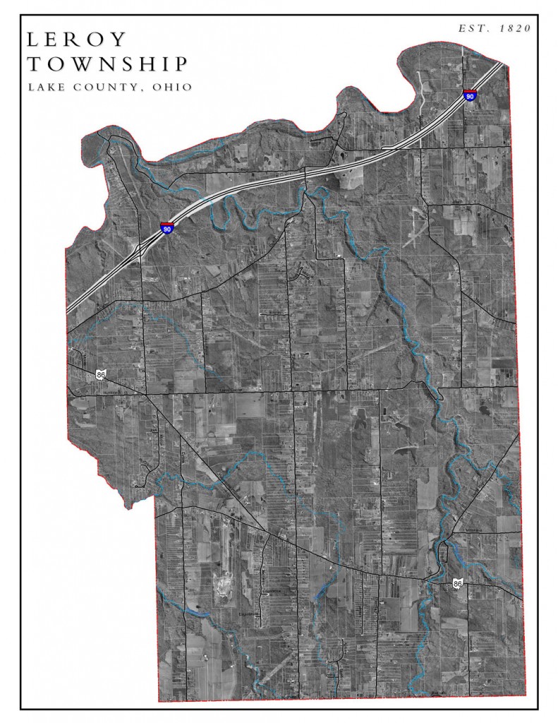 Maps Leroy Township, Ohio