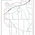Map of LeRoy Township, Ohio
