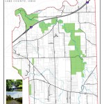 Map of protected lands in LeRoy Township