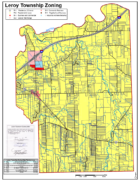 Leroy Zoning Map - Leroy Township, Ohio